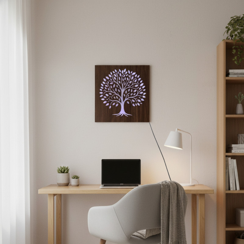 LED-Lichtmalerei für Wohnzimmer, Schlafzimmer oder Büro