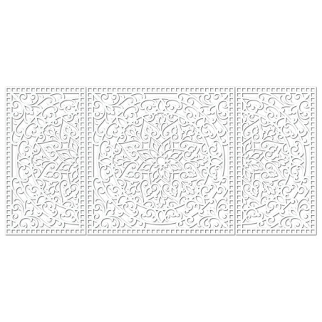Elegante Mandala-Darstellung aus HDF, die die Wände Ihres Wohnzimmers oder Büros verschönert.