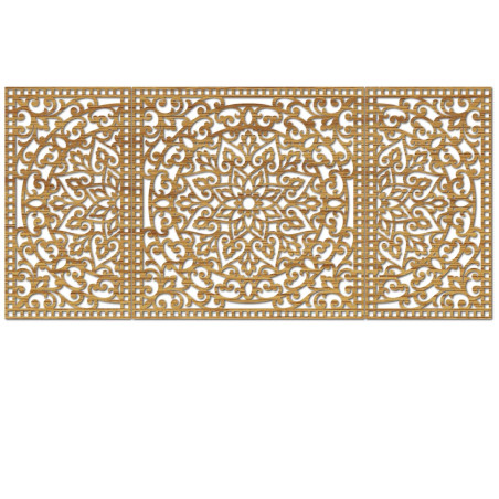 Holzwanddekoration Silhouette – modernes und elegantes Design