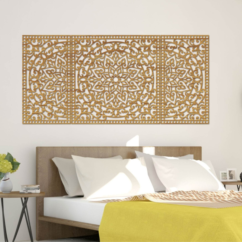 Holzwanddekoration Silhouette – modernes und elegantes Design