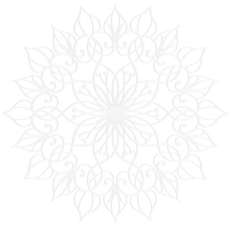 Mandala-Lebensblume aus Holz – harmonische Wohndekoration