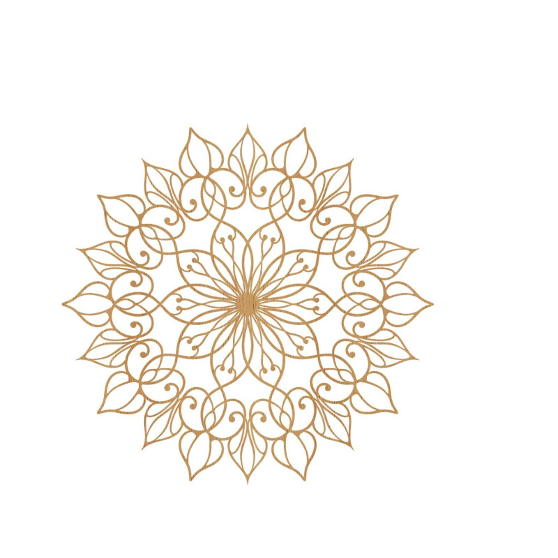 Mandala-Gemälde aus Holz für ein friedliches und harmonisches Zuhause