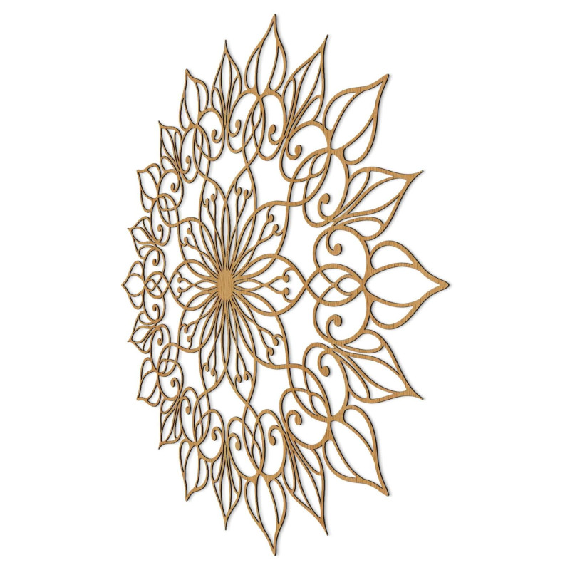 Mandala-Gemälde aus Holz für ein friedliches und harmonisches Zuhause