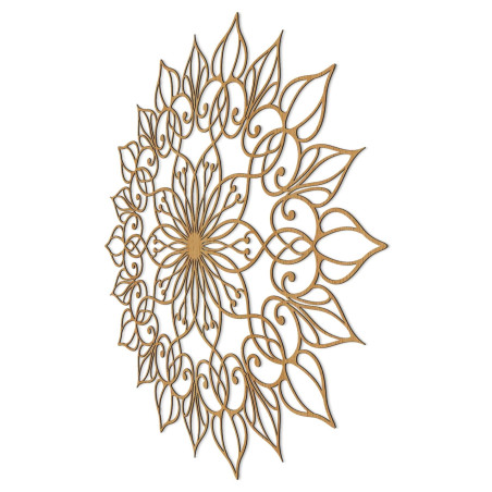 Mandala-Gemälde aus Holz für ein friedliches und harmonisches Zuhause