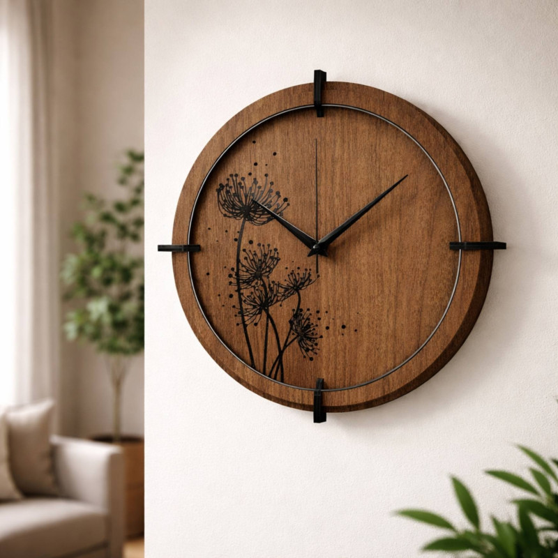 Minimalistisches Design und die Schönheit von dunklem Holz in Ihrem Zuhause.