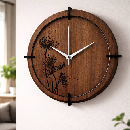 Minimalistisches Design und die Schönheit von dunklem Holz in Ihrem Zuhause.