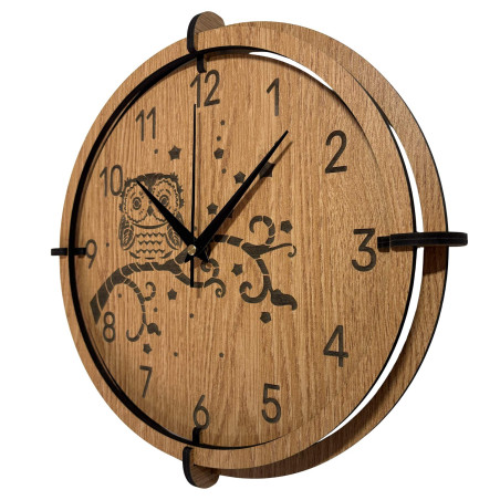 Eulen-Wanduhr – eine elegante Ergänzung für Ihr Zuhause