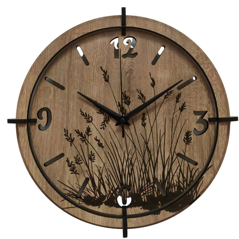 Holzwanduhr im minimalistischen Design für jedes Zuhause