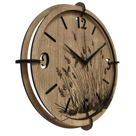 Holzwanduhr im minimalistischen Design für jedes Zuhause