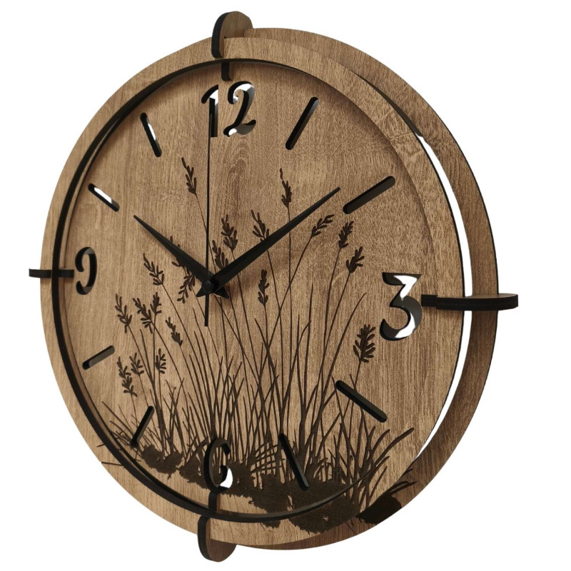 Holzwanduhr im minimalistischen Design für jedes Zuhause