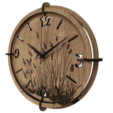 Holzwanduhr im minimalistischen Design für jedes Zuhause