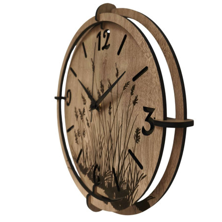 Holzwanduhr im minimalistischen Design für jedes Zuhause