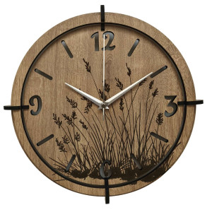 Holzwanduhr im minimalistischen Design für jedes Zuhause