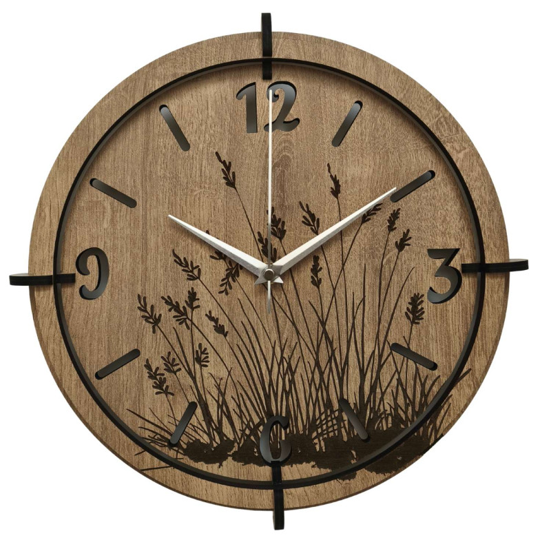 Holzwanduhr im minimalistischen Design für jedes Zuhause