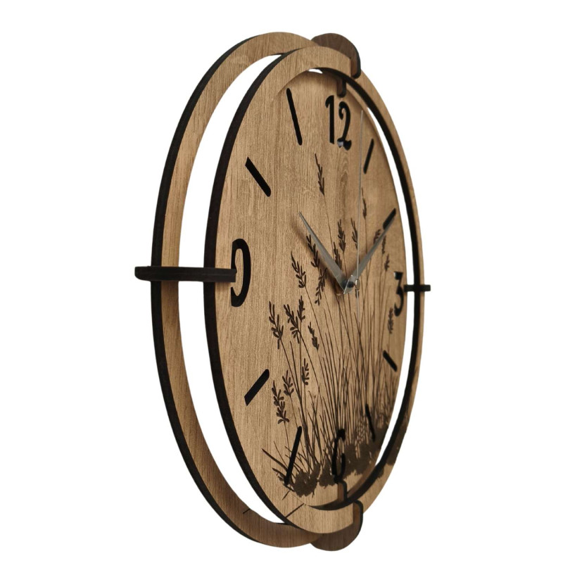 Holzwanduhr im minimalistischen Design für jedes Zuhause