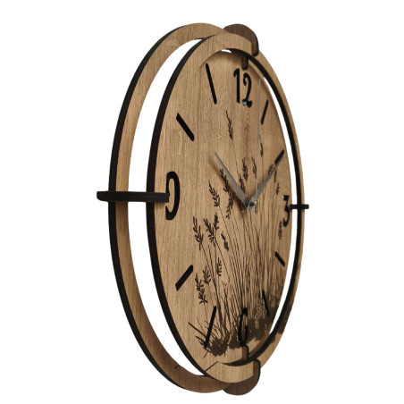 Holzwanduhr im minimalistischen Design für jedes Zuhause