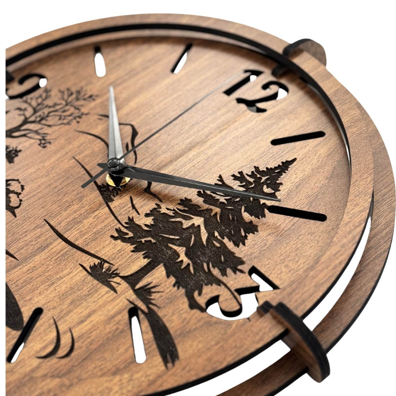 Natürliches Design verleiht dem Raum Ruhe und eine harmonische Atmosphäre.