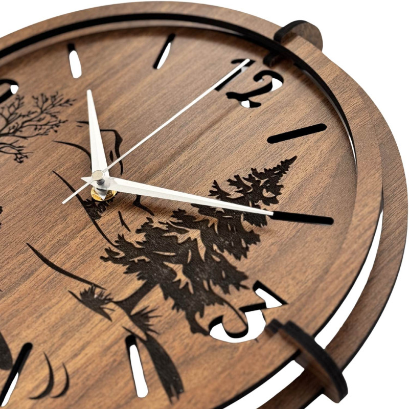 Natürliches Design verleiht dem Raum Ruhe und eine harmonische Atmosphäre.