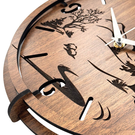 Natürliches Design verleiht dem Raum Ruhe und eine harmonische Atmosphäre.