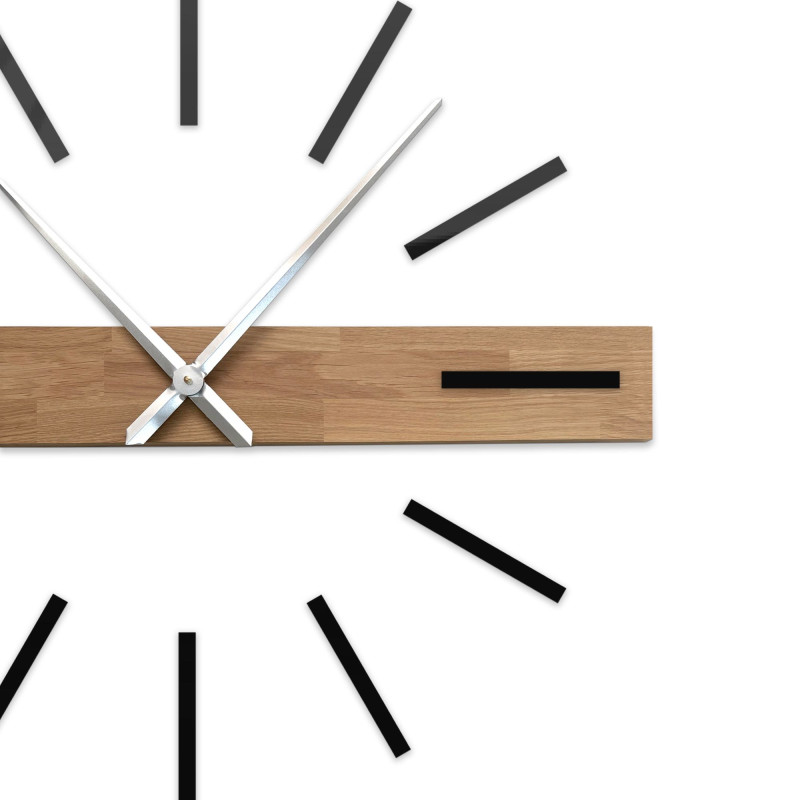 Elegante 3D-Uhr für ein modernes Interieur