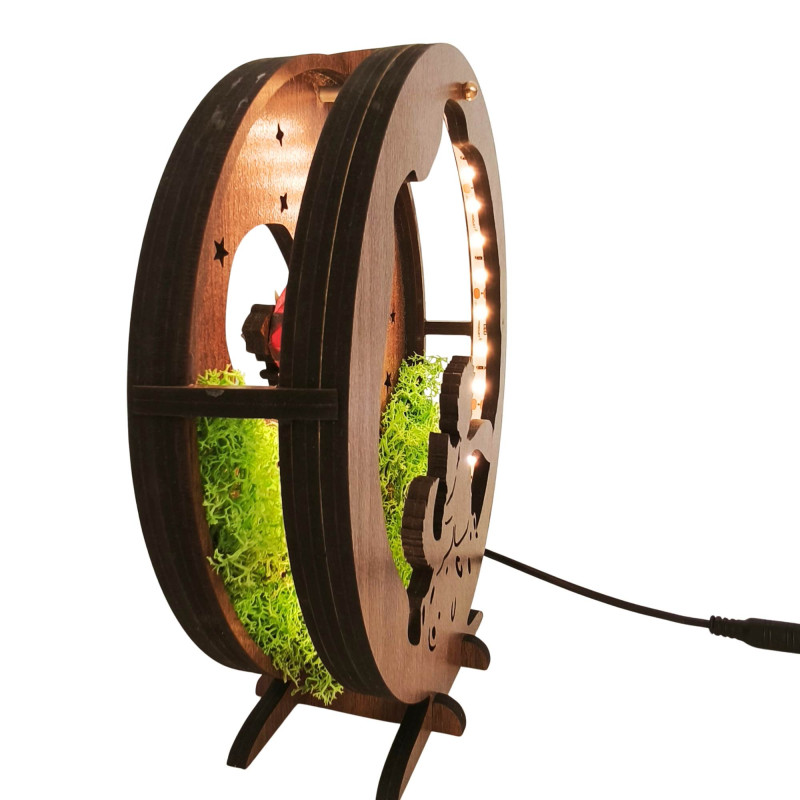 LED-Dekoration „Kleiner Prinz mit Flugzeug“ |...