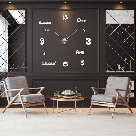 Wanduhr zum Aufkleben - ONEDRE