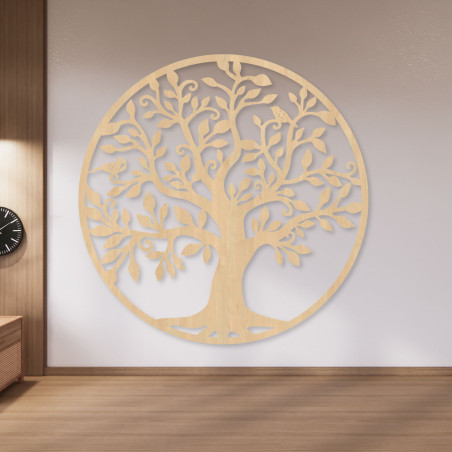 Holzbild „Baum des Lebens“ – elegante Wanddekoration aus Holz