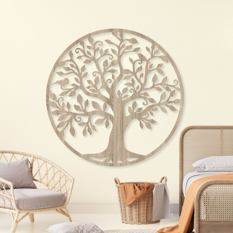 Holzbild „Baum des Lebens“ – elegante Wanddekoration aus Holz