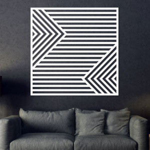 Wanddekoration aus Holz - PRISMA 2