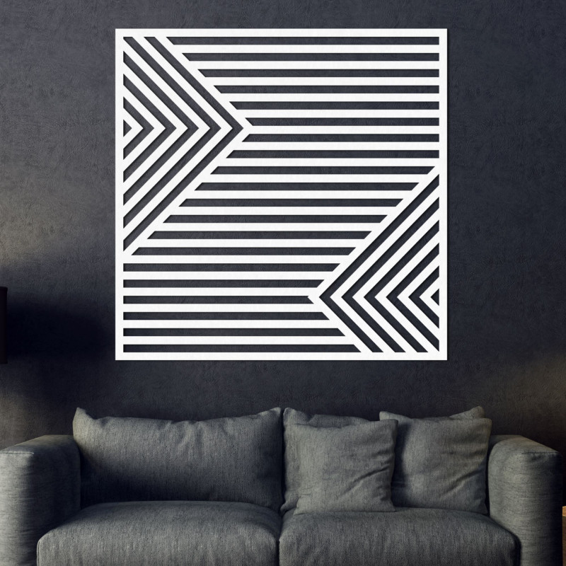 Wanddekoration aus Holz