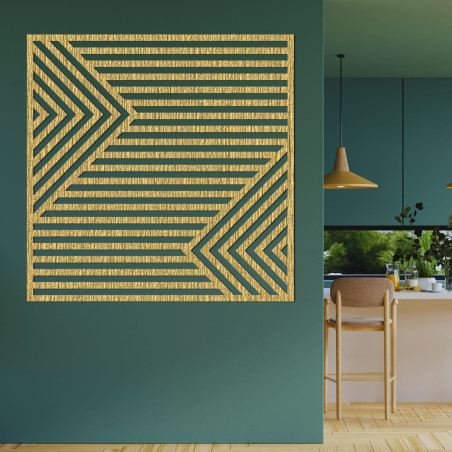 Quadratische Wandbilder sind ein universelles und stilvolles Accessoire, das jedem Interieur eine besondere Note verleihen kann.