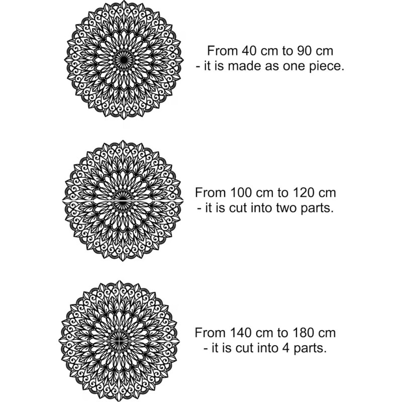 Das hölzerne Wandgemälde der Blume des Lebens ist ein Symbol für Harmonie, Einheit und die Verbundenheit von allem, was uns umgi