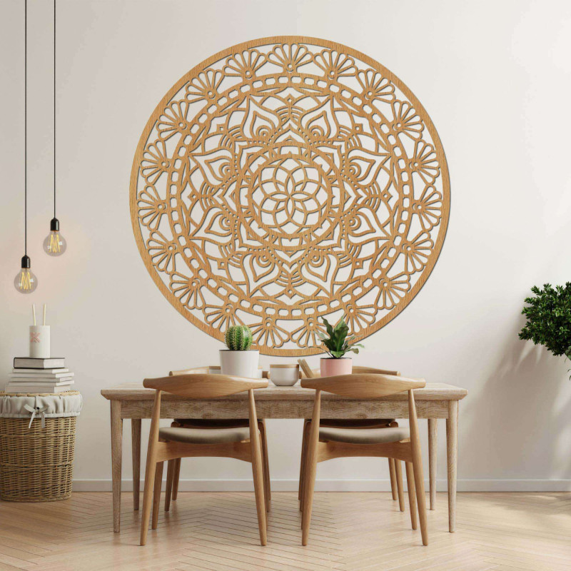 Wandmandala aus Holz – Design | AFRODITA