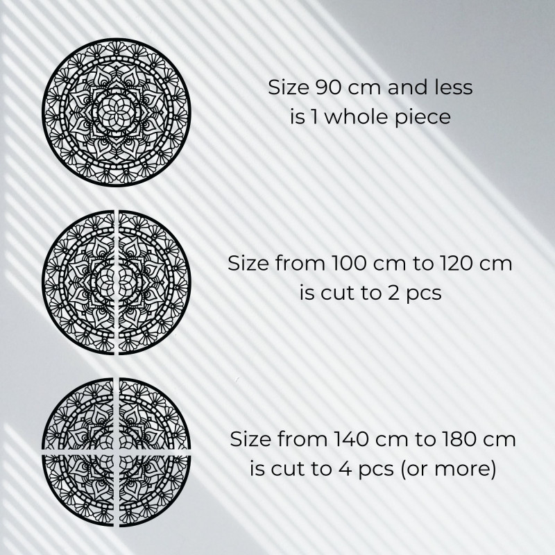 Wandmandala aus Holz – Design | AFRODITA