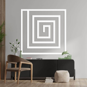 Die Spiralform verleiht dem Raum ein Gefühl von Kontinuität und Fluidität und wirkt gleichzeitig optisch klar und geordnet. 2