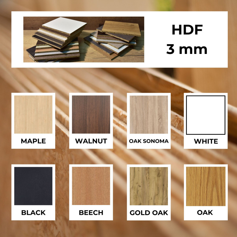 Quadratische Holzdekoration | FLOFER