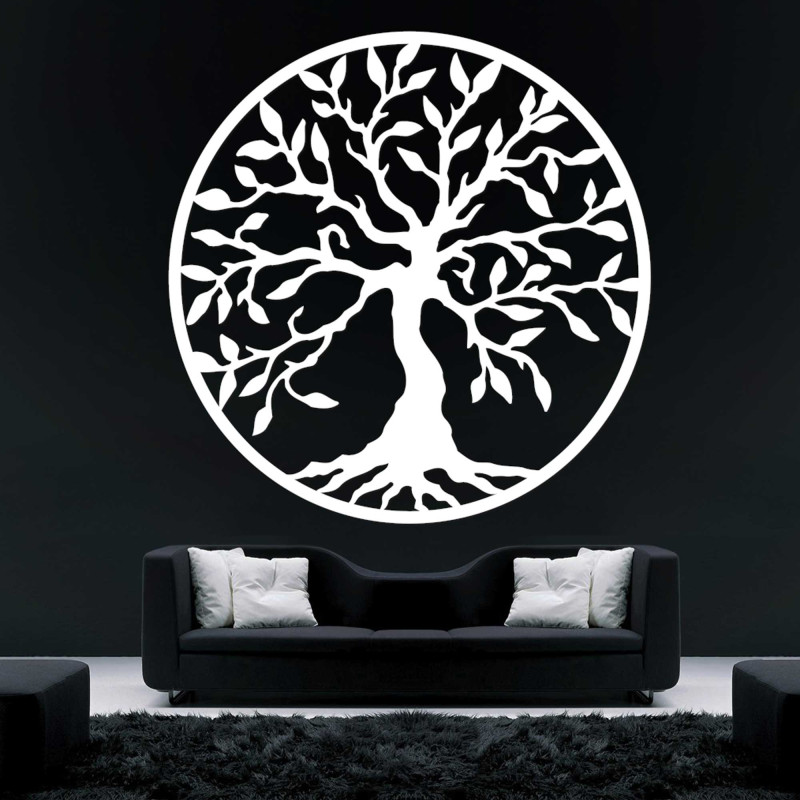 Holzwandbild Baum des Lebens