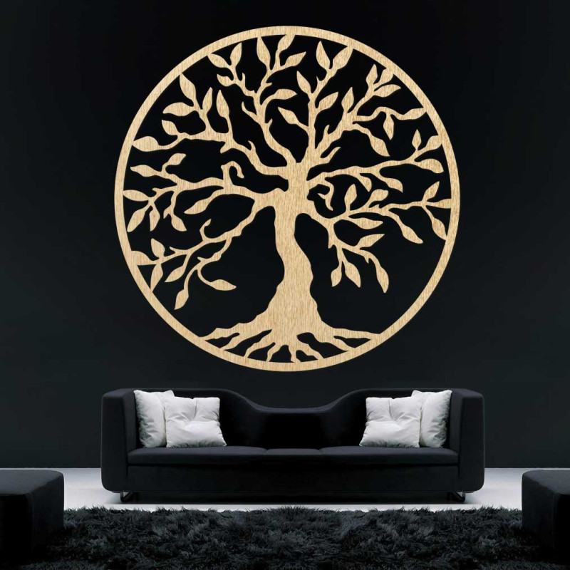 Lebensbäume aus Holz sind mehr als nur eine schöne Wanddekoration – sie symbolisieren Harmonie, Stabilität und die Stärke famili