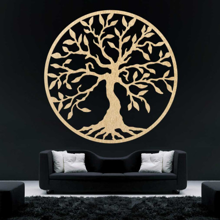 Lebensbäume aus Holz sind mehr als nur eine schöne Wanddekoration – sie symbolisieren Harmonie, Stabilität und die Stärke famili