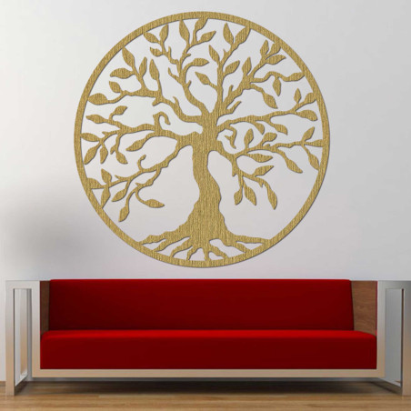 Lebensbäume aus Holz sind mehr als nur eine schöne Wanddekoration – sie symbolisieren Harmonie, Stabilität und die Stärke famili