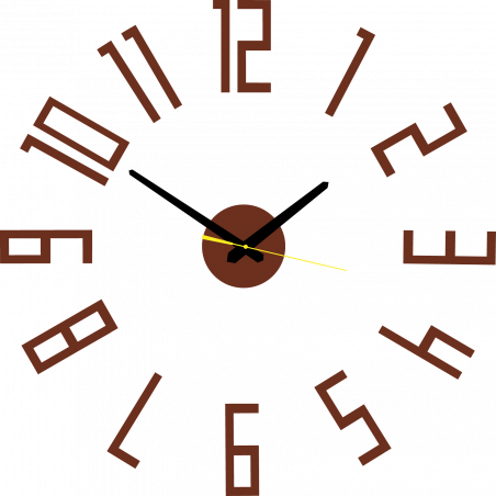 Design Wanduhr für Wohnzimmer, Küche, Kinderzimmer. Wanduhr als Geschenk.