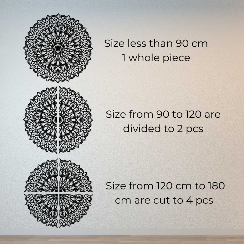 Holzmandala an der Wand – das perfekte Bild für...
