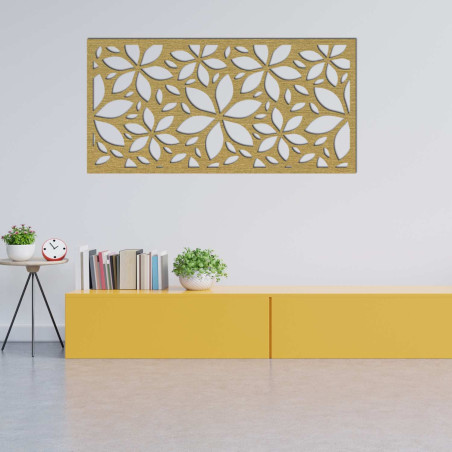 Entdecken Sie die Schönheit und Harmonie der Natur in einem modernen geometrischen Design