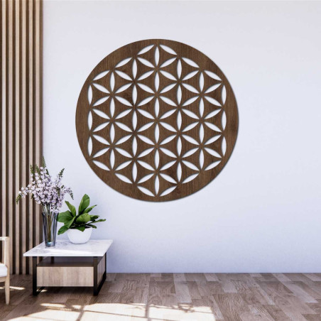 Elegantes Holzbild im modernen Stil für ein gemütliches Interieur.