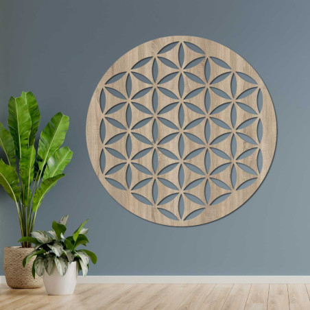 Elegantes Holzbild im modernen Stil für ein gemütliches Interieur.