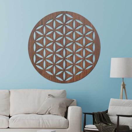 Elegantes Holzbild im modernen Stil für ein gemütliches Interieur.