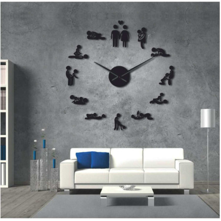 Selbstklebende Spiegeluhren sind ein modernes und stilvolles Accessoire, das jedem Interieur Eleganz und optische Tiefe verleiht