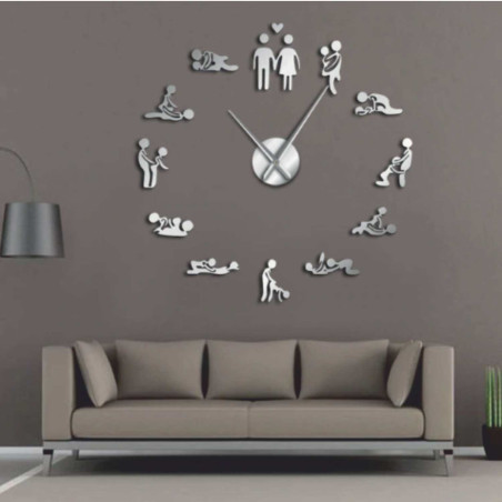 Selbstklebende Spiegeluhren sind ein modernes und stilvolles Accessoire, das jedem Interieur Eleganz und optische Tiefe verleiht