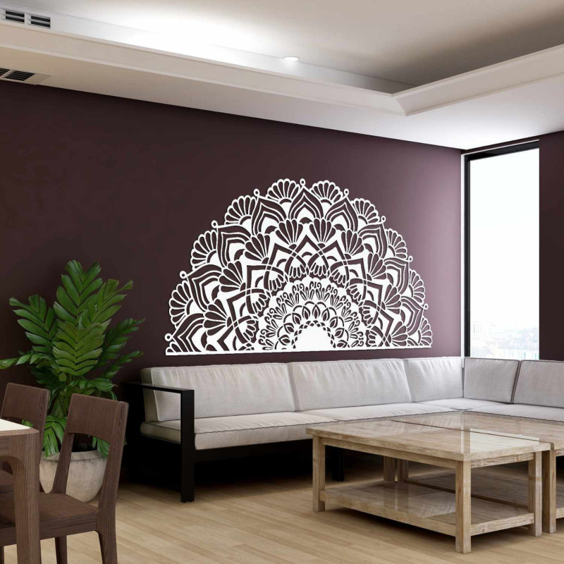 Moderne Mandala-Dekoration aus Holz für ein stilvolles und gemütliches Interieur