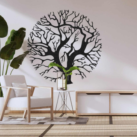 Holzbild „Baum des Lebens“ an der Wand für ein modernes Interieur